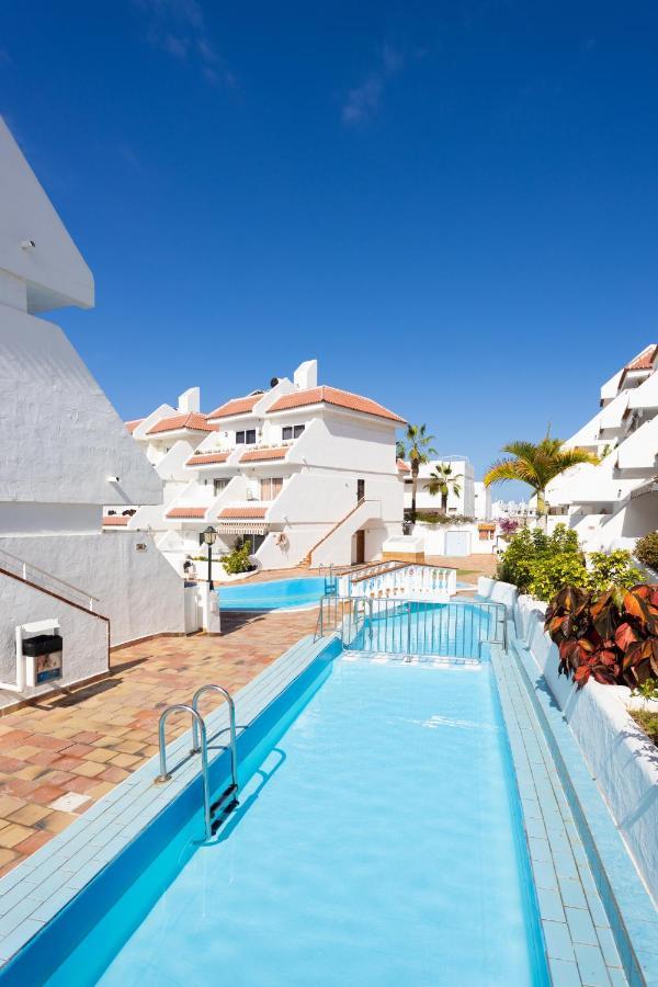 Precioso alojamiento con piscina en urbanización Playa de las Americas (Tenerife) Exterior foto