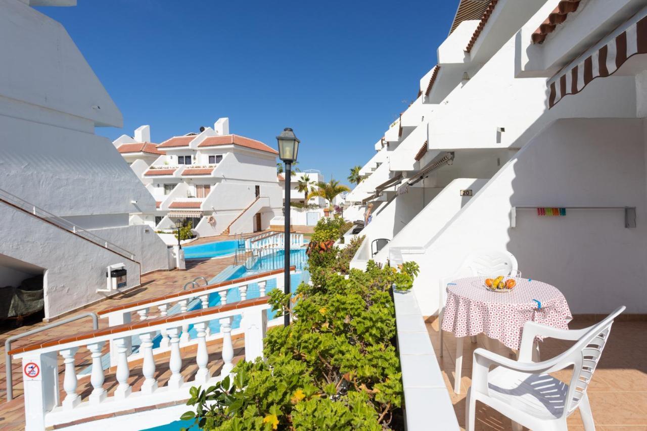 Precioso alojamiento con piscina en urbanización Playa de las Americas (Tenerife) Exterior foto